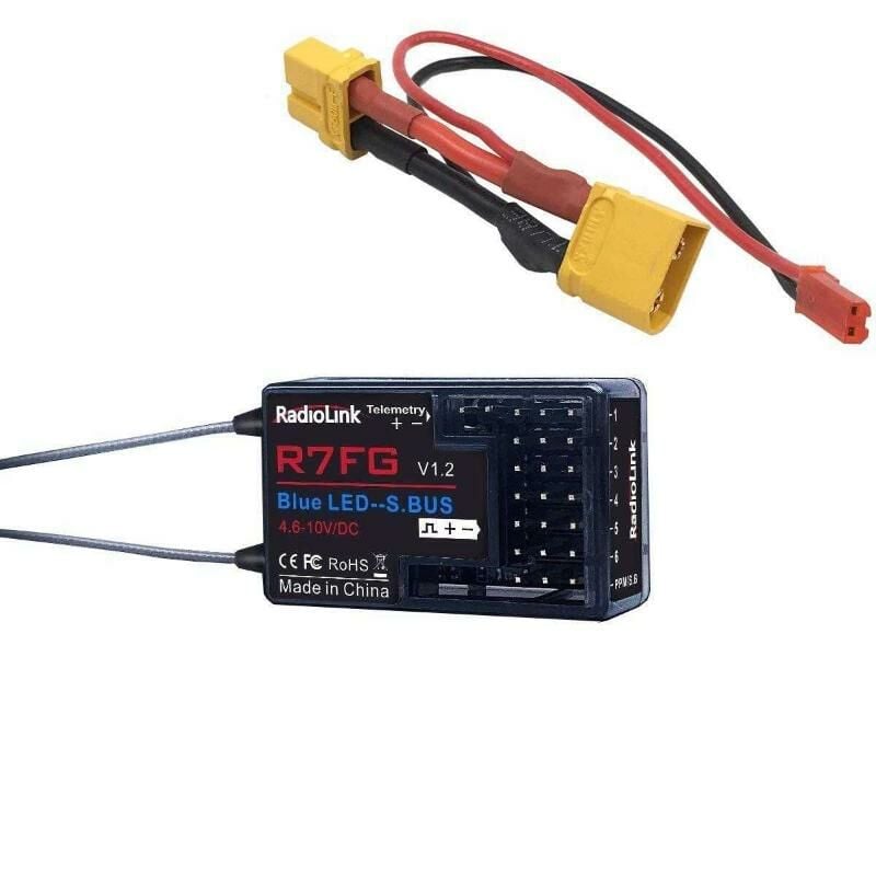 R7FG 7 Kanal Gyro -Telemetry Long Range Alıcı