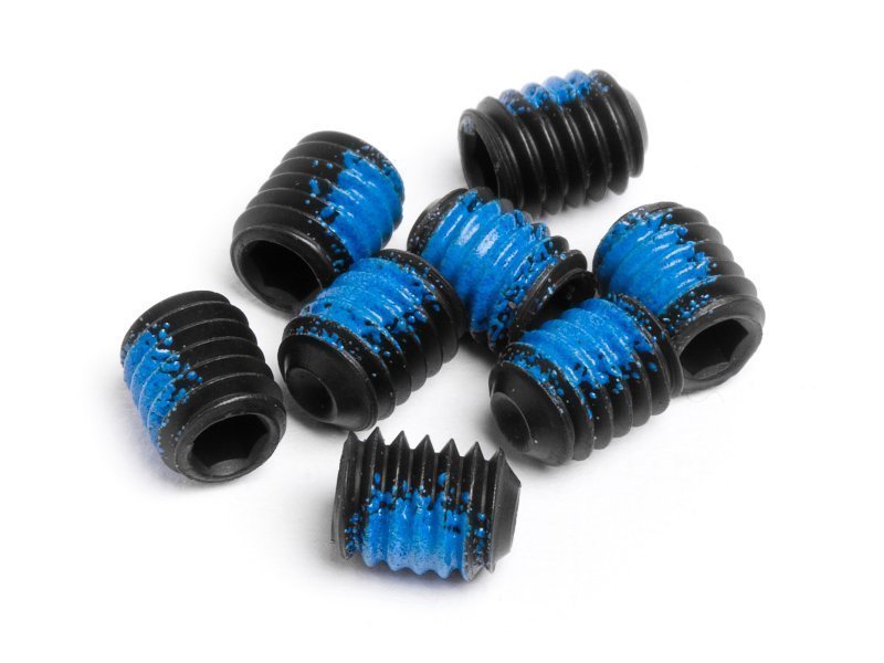 Z722 SET SCREW M4x5mm (8pcs) 2.5mm Hex Socket