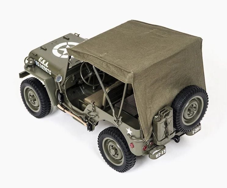 Roc Hobby 1/6 Scaler Willys Canvas Top