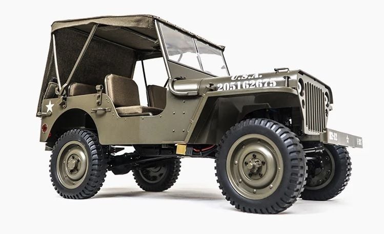 Roc Hobby 1/6 Scaler Willys Canvas Top