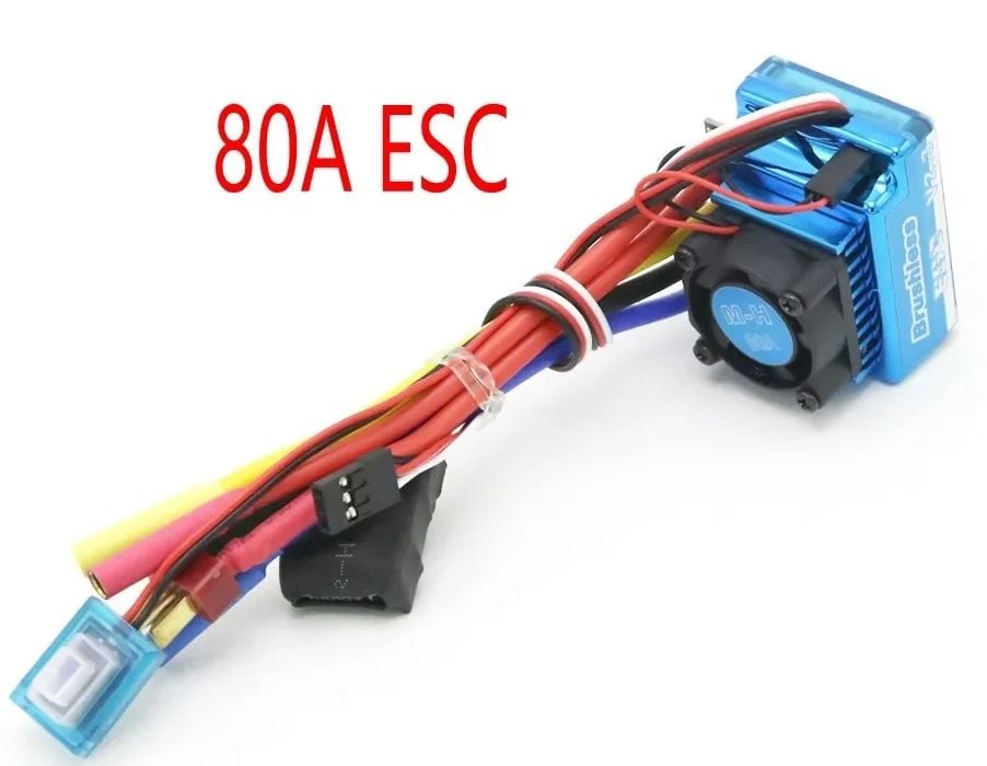 80A Fırçasız ESC Suya Karşı Dayanıklı