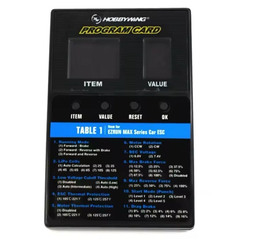 LED Program Box General