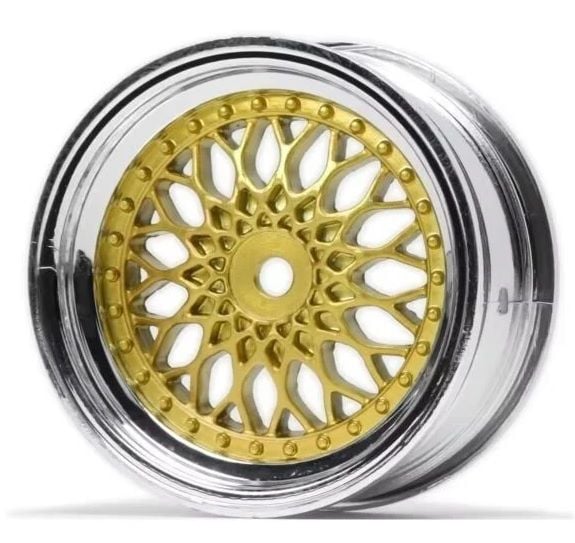 BBS Jant Jeşitleri 4 Adet 9mm Krom-Sarı
