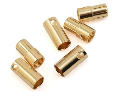 6.5mm Bullet Konnektör 3 Çift