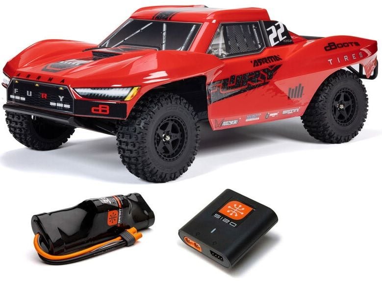 1/10 FURY 2WD Brushed (Pil + Sarj Dahil)