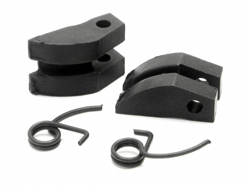 87028 PTFE CLUTCH SHOE AND SPRING SET NITRO 3