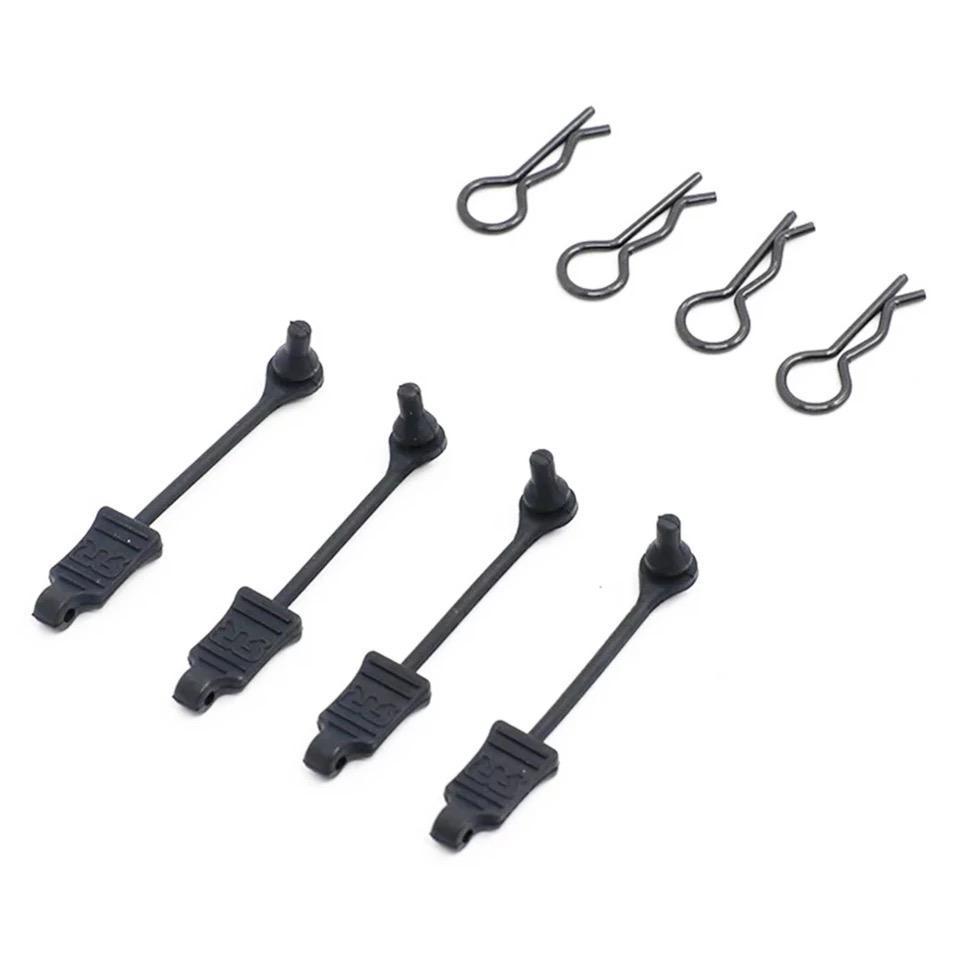 1/10 Araçlar için kep Clips Secure ( 4 Adet )