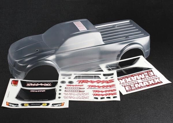 3915 E-Maxx Clear Body