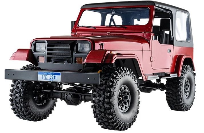 1/10 Mashigan RC Rock Crawler RS Red 4WD