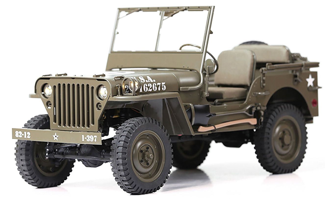 ROC Hobby 1/6 Willys Military Scaler RTR
