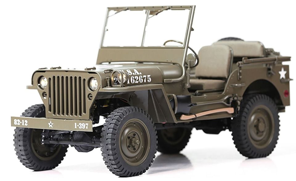 ROC Hobby 1/6 Willys Military Scaler RTR