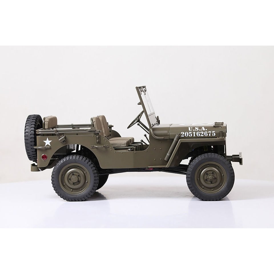ROC Hobby 1/6 Willys Military Scaler RTR