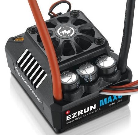 Ezrun Max6 160A V3 1/6 - 1/7 ESC