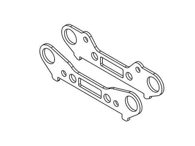 300401S Front Wishbone Holder Steel Bracket Set