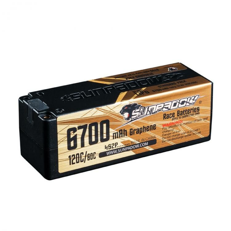 6700mAh 14.8V 4S 60/120C Yarış Pili