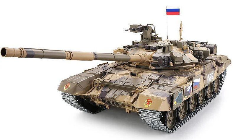 1/16 Russian T90 Rc Tank (7.0 v) SES/IŞIK/BB/DUMAN Pro Versiyon