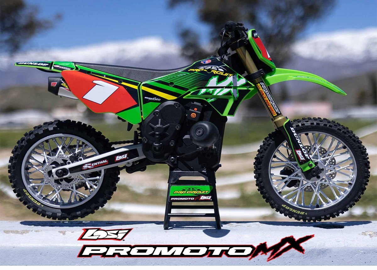 Losi 1/4 Promoto MX RC Motorsiklet