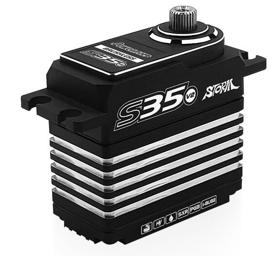 S35-V2 HV CNC Fırçasız Dijital Servo 35KG/0.098sn