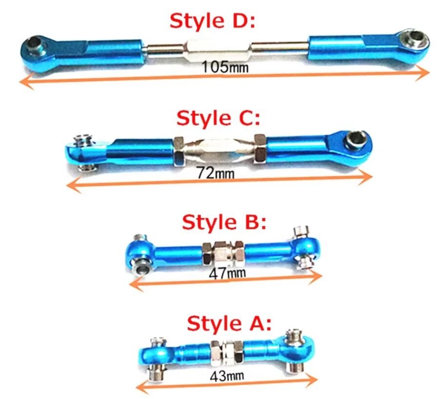 72mm Servo Kolu Metal