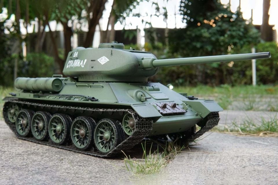 1/16 Soviet T34-85 RC Tank (7.0 ver.) SES/IŞIK/BB/DUMAN