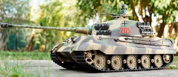 1/16 German King Tiger Henschel RC Tank (7.0 ver.) SES/IŞIK/BB/DUMAN