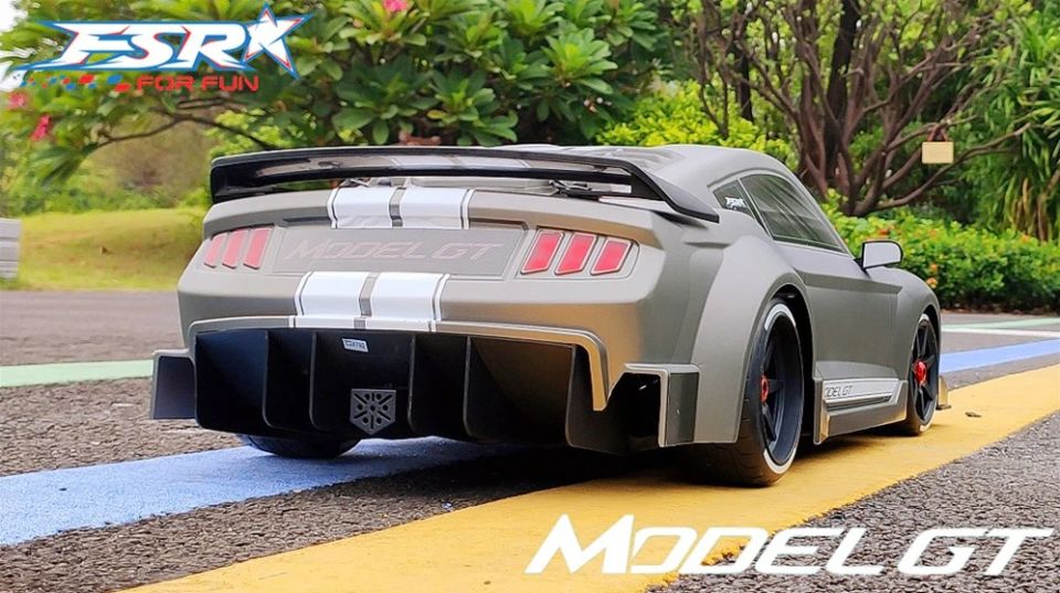 Model GT 1/7 Ford Mustang 6S V2 Kırmızı