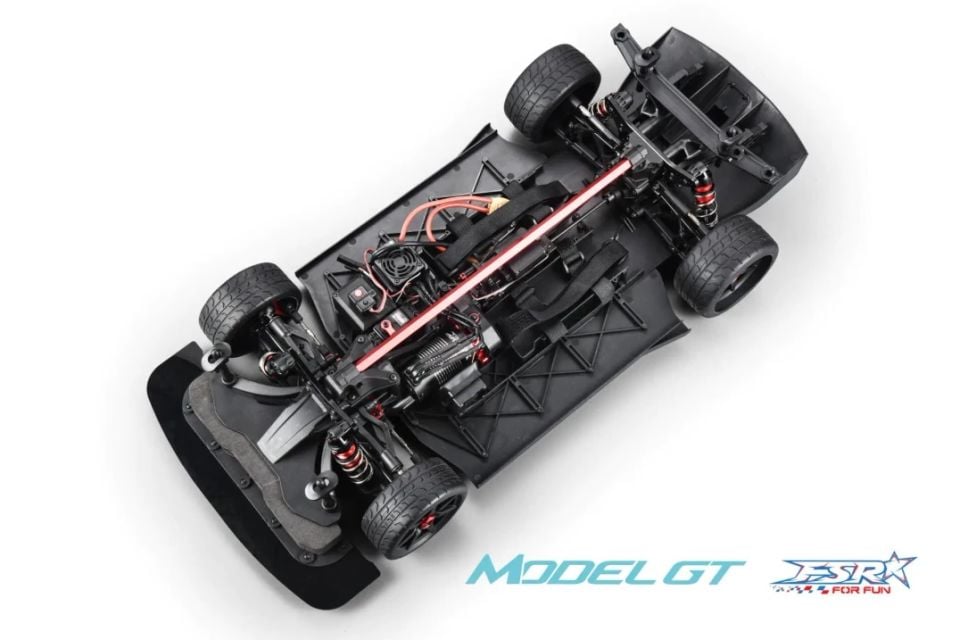 Model GT 1/7 Ford Mustang 6S V2 Kırmızı