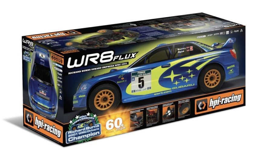 WR8 FLUX WRC 2001 SUBARU IMPREZA 1/8 RALLY