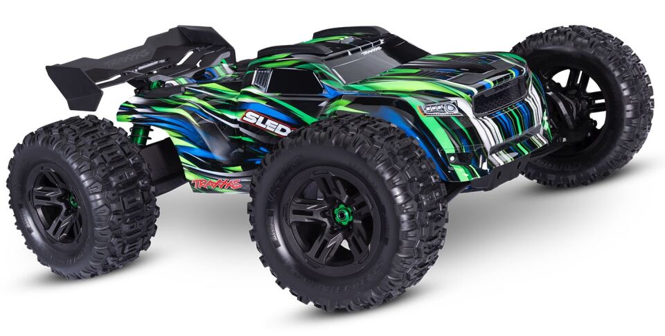 SLEDGE 1/8 4WD BELTED Yeşil