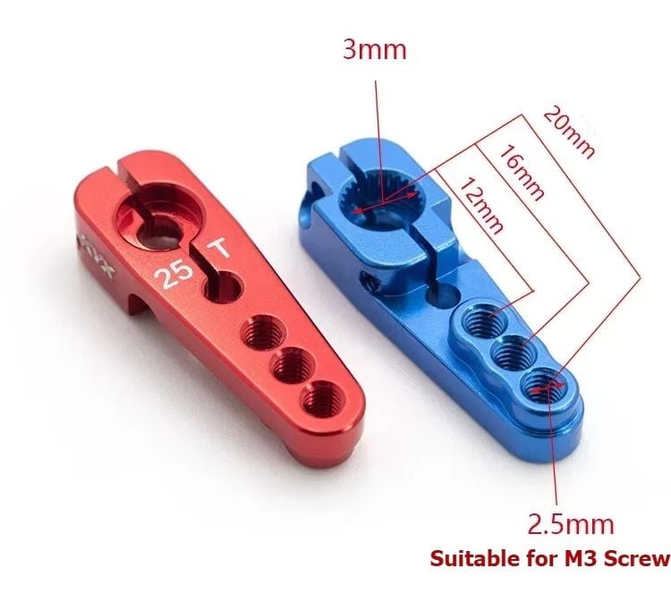 Servo Horn Single  25T