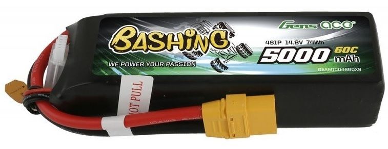 5000mAh 14.8V 60C 4S LiPo