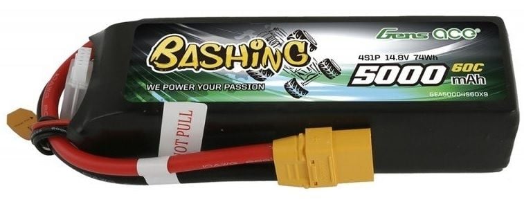 5000mAh 14.8V 60C 4S LiPo
