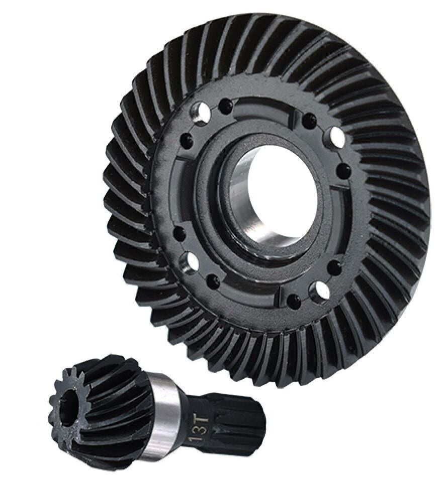 CHROME STEEL REAR SPIRAL BEVEL GEARS FOR TRAXXAS XRT 8S /X-MAXX /X-MONSTER