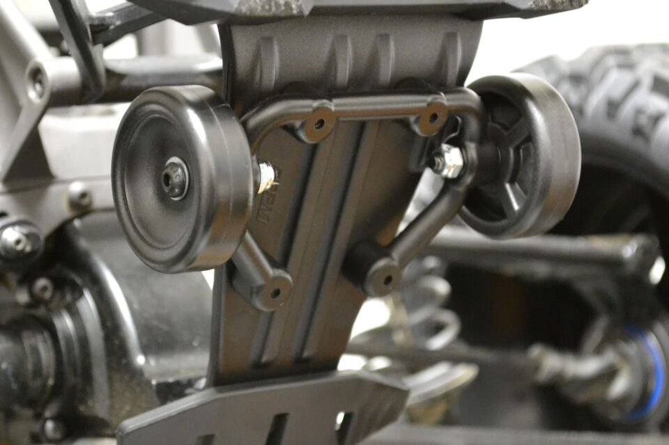 Low Visibility Wheelie Bar for the Traxxas X-Maxx