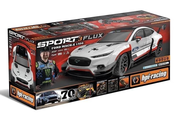 Sport 3 Flux Ford Mustang Mach-e 1400 Speed Car Brushless