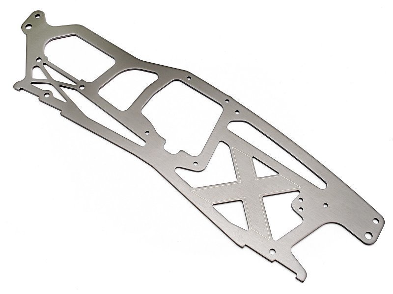 73962 MAIN CHASSIS 2.5mm (SAVAGE X/GRAY/RIGHT)