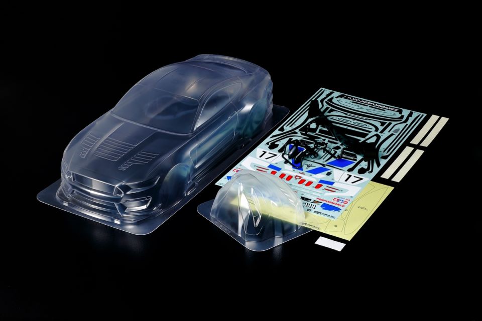 Ford Mustang GT4 Body(Kep) 190mm Boyasız