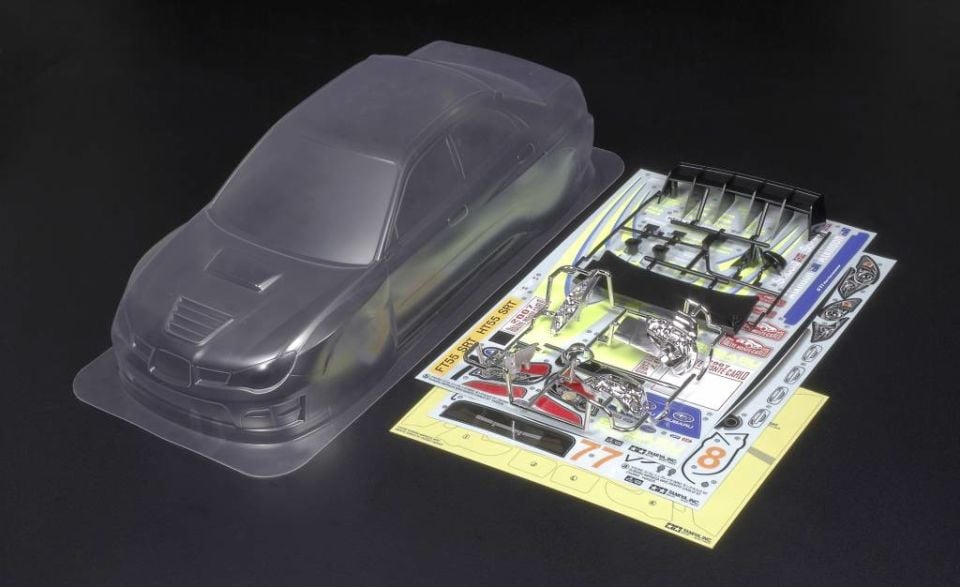 1/10 Impreza WRC 07 Body (Kep) 190mm Boyasız