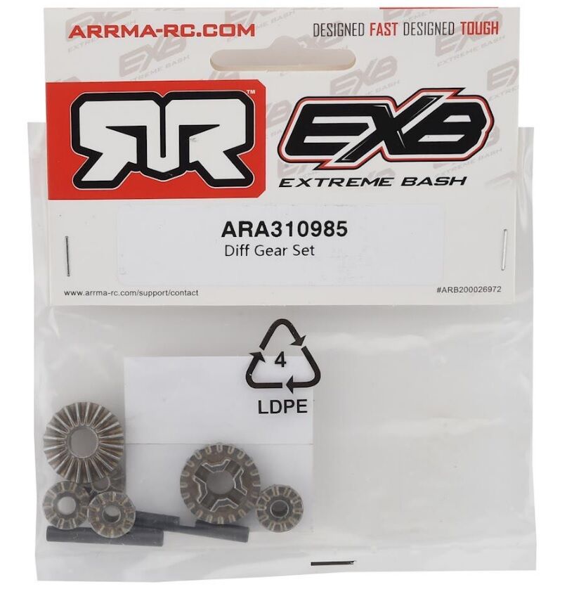ARA310985 Diff Gear Set for 29mm Diff Case