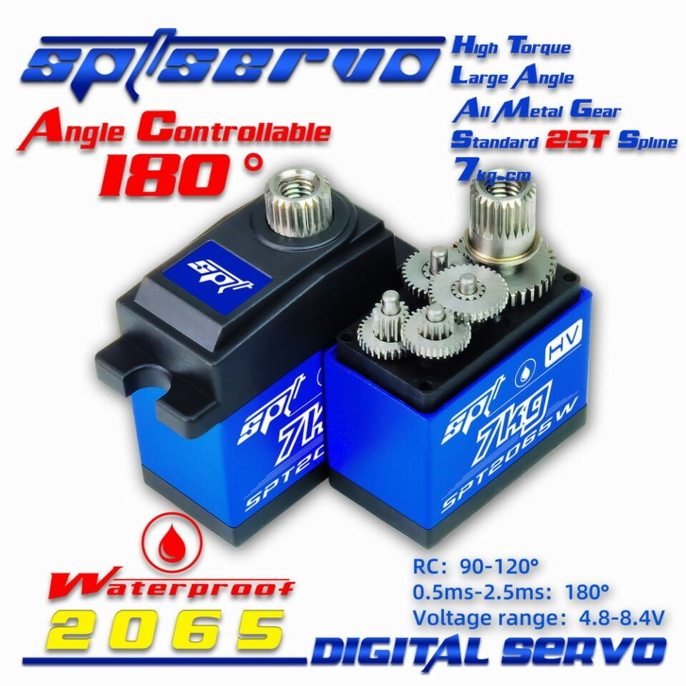 2065W 7Kg HV Mini Servo TRX Serisi Uygundur