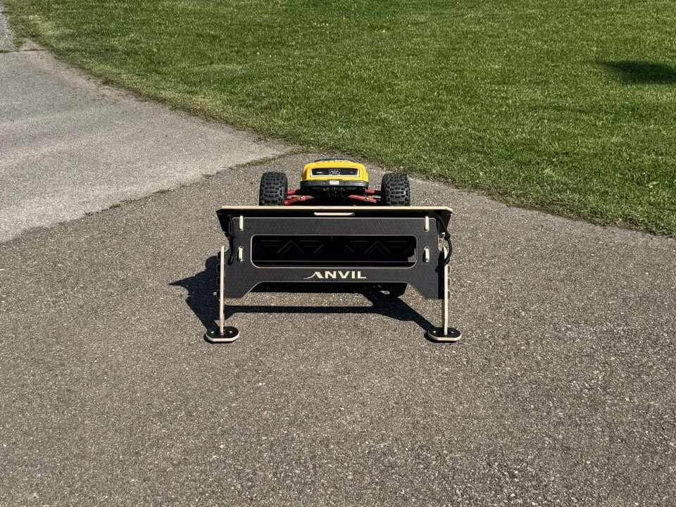 ANVIL RC Atlama Rampası Siyah 70cm