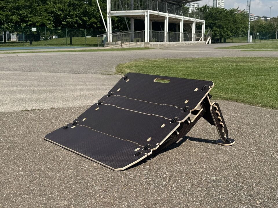 ANVIL RC Atlama Rampası Siyah 70cm