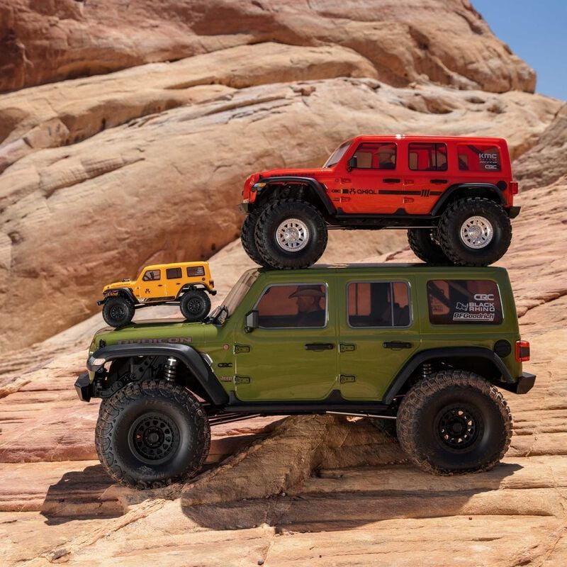 1/6 SCX6 Jeep JLU Wrangler 4X4 Crawler