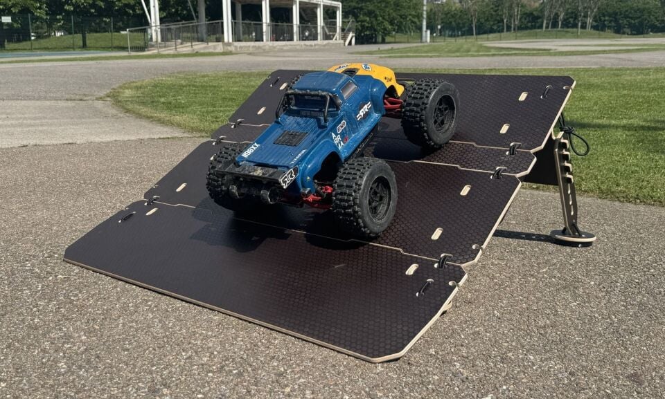 ANVIL RC Atlama Rampası Siyah 100cm