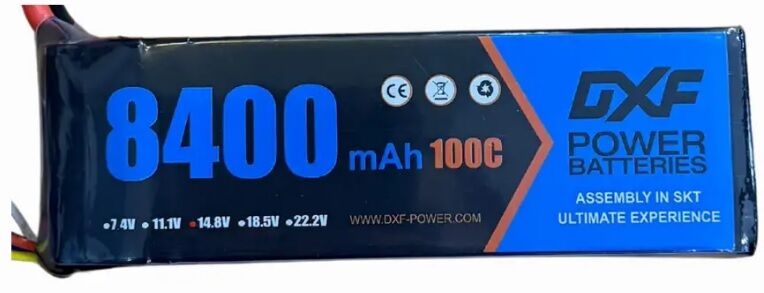 8400mAh 14.8V 100C 4S Soft Case Lipo Batarya