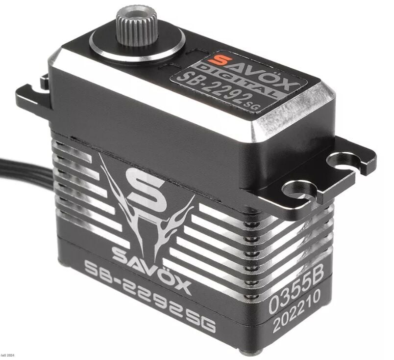 SB-2292SG Digital High Voltage Brushless Motor Steel Gear