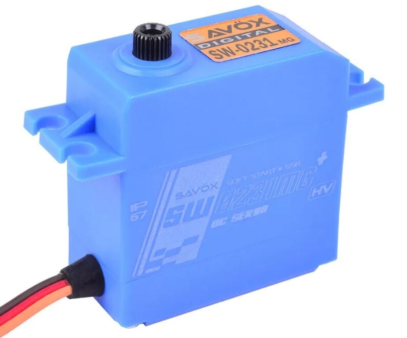 SW-0231MG+ Dijital Su Geçirmez Metal Dişli Sevo 25Kg Standart Size