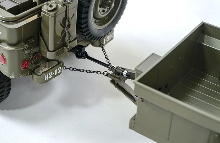 Roc Hobby 1/6 Scaler Willys M100 Trailer (Römork)