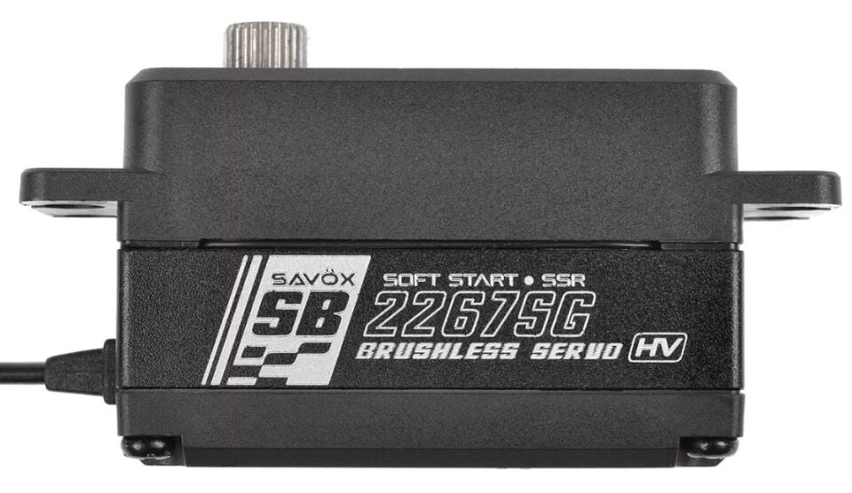 SB-2267SG+ Dijital HV Fırçasız Motor Çelik Dişli 32Kg 0.065 Low Profile Servo 1/10 Drift