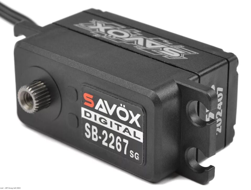SB-2267SG+ Dijital HV Fırçasız Motor Çelik Dişli 32Kg 0.065 Low Profile Servo 1/10 Drift